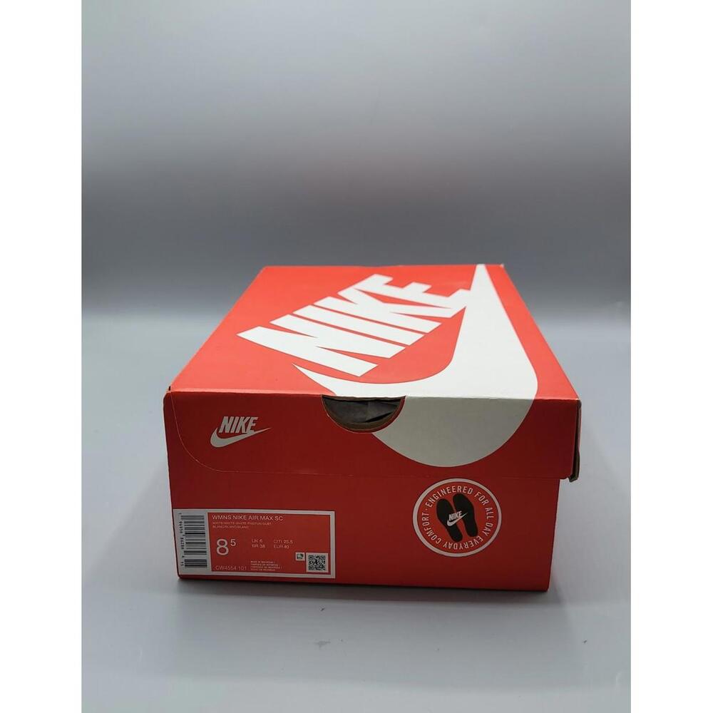 Womens Nike Air Max SC Triple White New With Box Size 8.5 - Picture 2 of 8